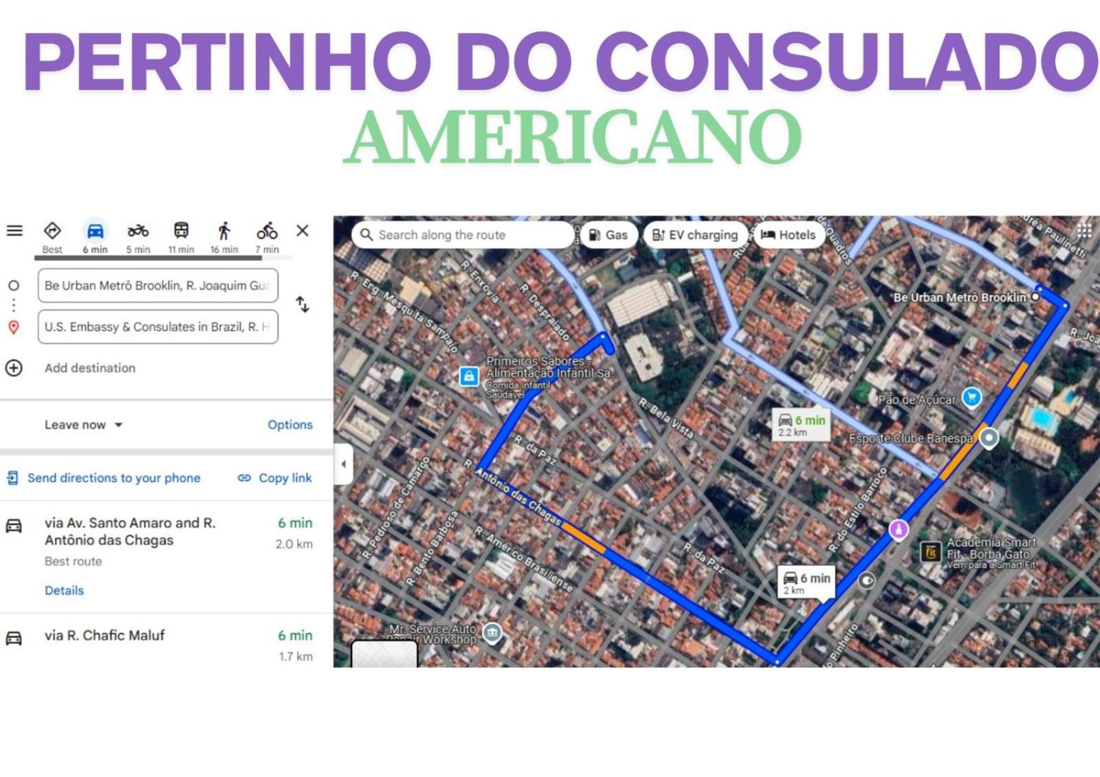 Studio - Brooklin - Consulado Americano Sao Paulo Bagian luar foto